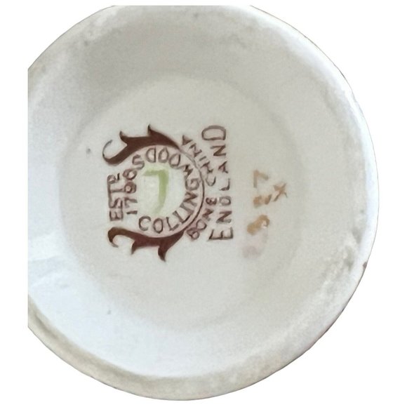 Paragon TeaCup And Saucer Stripe Orange Silver Floral By Appt Double Warrant VTG - Picture 12 of 16